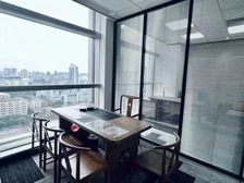 耀中广场 林和地铁口 高层 3个隔间12工位 精装拎包入住