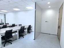 工位可加 标准方正户型两个 全套家具 房间舒适科技可注册