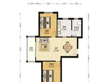 精装修全送丨带地库丨此房动迁少税丨看房随时丨