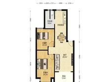 快刀手,小樊带您看,浦三路2801弄 2室2厅 74.87平