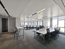 五角场地铁口 整层1300平 超高得房率86% 精装独立空调