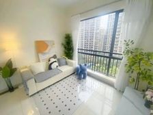 尚岛国际中间层大2居独立客厅前后不临街