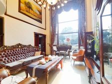 中式豪华装修 全实木家居 纯独栋别墅 带200多平大花园