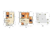 香蜜湖附近单价6字头、福外顶复私家露台,满五,精装,诚心出售