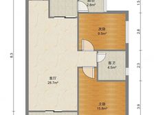 恒大帝景 2室2厅1卫 精装修 275万元