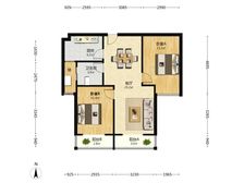 爱佳798 2室1厅 80.22平