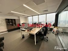 CBD东三环丨京广中心丨精装148㎡带家具双面采光丨四个隔间