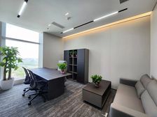 市中心精装小户型!俯瞰烈士公园!楼地铁!拎包办公!佳兆业