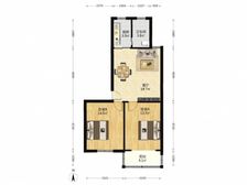 客厅比房间还大的老破小(单边代理)一梯两户,双南两房。