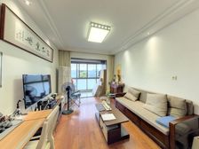 嘉怡水岸商品房小区近华师大,二室二厅南北通透,采光和通风棒