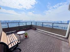 湖景空中别墅 南北大露台 全屋中央空调 暖气 精装拎包入住