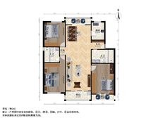 世博轴心,1梯2户,板式大3房2卫,近地铁,公园,大商场