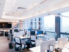 低价急租,国贸海德广场豪装带办公家具,双面采光,第壹国际