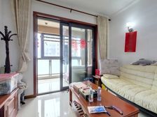 万业紫辰苑2室2厅 电梯中高层精装双南两房 诚心出售 采光好