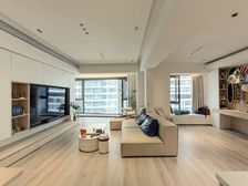 利雅湾 CBD精装三房 70碗装修全屋定制,中轴C位江景花园