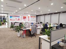 国贸中心甲级写字楼 中层796平,全新精装高性价比,送免租期