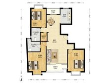 爱建园 新上飞机户型三 小高层电梯中层 带产权车位 一梯两户