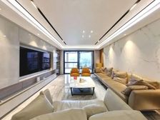 香域中央花园南北通透、厅出阳台凤凰楼层、业主的的次新装修