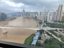 万科翡翠都会 111平3居 安静不临街 全看江无遮挡