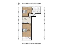 客厅带窗,2楼边套全明户型,空关诚心出售,随时交易,近地/铁