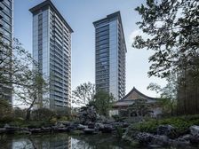 申花 养云静舍 锦绣育才登云 中式园林风格建筑