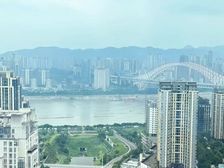 江北嘴万科豪宅 看江 看中庭 视野无遮挡 全新精装 推荐必看