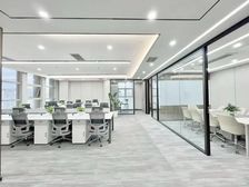 西二环红牌楼!精装修200平·双面采光4隔间16卡位·太平园