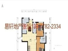 金沙雅苑三期!高层景观房!两房两厅两卫!有车库!南北通透!