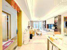 业主带车位 金地天河公馆 南向4房 望花园 安静 有密码可看