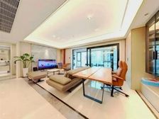 崂山区政府旁 次新房 升级装修 精装短住 看小区景 佳源华府