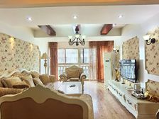 瀚林花园 步梯 套二 全装 客厅厨房带阳台 对中庭