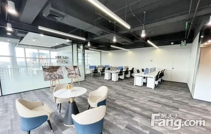 招商直租291平丨绿地中央广场 神舟路地铁 双面采光拎包办公