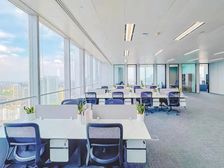 春熙路国金中心·400平职场·双面天际视野丨拎包入驻·可押一