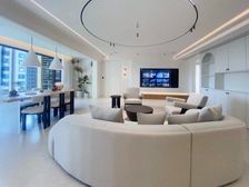 礼嘉全新装修一天未入住 地暖中央空调 4房