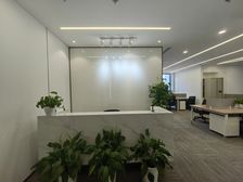 陆家嘴24H空调精装5隔断20工位 双面采光业态不限可注册