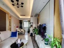 龙湖天璞,豪宅小区,飞机两房,,景观楼层,带车位,豪华装修