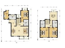 金地格林6 3室1厅 171.07平