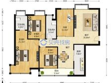 中海胥江府景观楼层139平299万