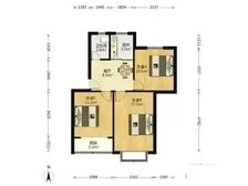 阳曲小区 双南一北3房一厅全明格局交通便利s南北通透