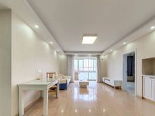 得房率82%、满⑤ V①、一梯两户全明户型、电梯中高区