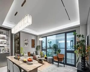 双地铁7号1号线,环球影城东,精装洋房,带阳台飘窗,高