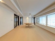 万科城蓝色东方 带空调 横厅设计 四房两卫 采光好