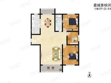 嘉城桃花岛(公寓) 格局方正 诚意出售 近地铁