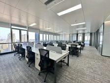 无中芥费 汉银广场一线望江 365方51格局 精装带家具