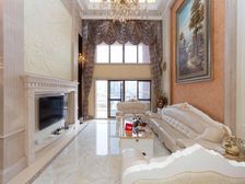 6米挑高空中大别墅,豪装专梯 ,前后看花园价格好谈