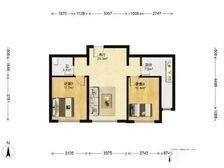 绿城西山燕庐s1南向两居室 采光好 交通便利