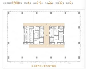 整层1500平米,半层起售,有连层和独栋,未来科學城地铁口