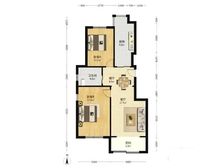 保利湖畔阳光苑一期 2室2厅 89.04平