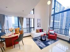 靠近天河CBD精装2房南北朝向采光好新政省税8万不临街