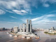 渝中母城,朝天门来福士,楼旺朝天阁,豪装江景大平层,云端之巅